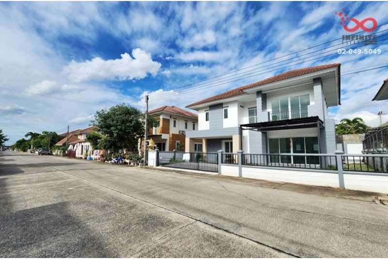 ขายบ้านเดี่ยว ภูมิสิริ รังสิต คลอง 7 ถนนรังสิต-นครนายก ธัญบุรี 2 ชั้น 52 ตร.ว. 