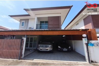 94376, ขายบ้านเดี่ยว 2 ชั้น หลังมุม ม.บ้านเอกกวิน 5 ถนนสังฆสันติสุข กระทุ่มราย เขตหนองจอก