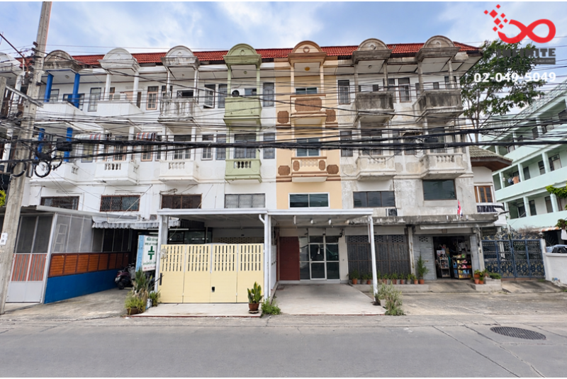 ขายอาคารพาณิชย์ 4 ชั้น พหลโยธิน 48 (สายหยุด) สะพานใหม่ ตกแต่งใหม่ หมู่บ้านเจษฎา 2