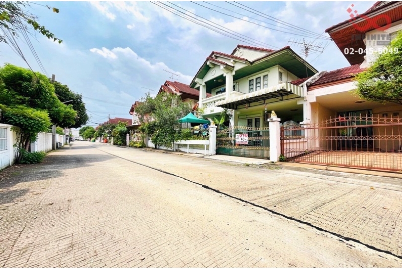 ขายบ้านแฝด 2 ชั้น 40 ตร.ว. ม.ศศิญา ซอยสรงประภา 30 - เดชะตุงคะ ใกล้สนามบินดอนเมือง