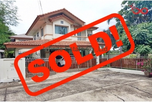 81831, บ้านเดี่ยว 2 ชั้น หมู่บ้านธัญญาภิรมย์ ถนนรังสิต-นครนายก คลองสิบ หลังริม