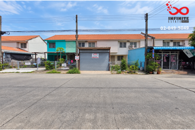 94205, ขายทาวน์เฮาส์ 2 ชั้น 16.4 ตร.ว. บ้านเอื้ออาทรรังสิต (คลอง 9) ปทุมธานี ติดถนนเมนโครงการ 