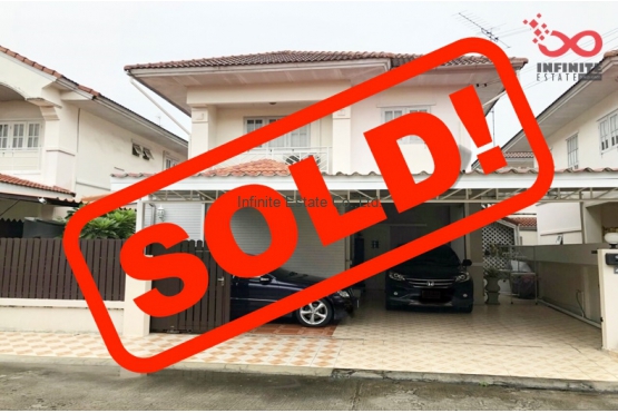 82043, บ้านเดี่ยว 2 ชั้น หมู่บ้านบุรีรมย์ รามอินทรา – คู้บอน ถนนเลียบคลองสอง