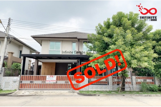 82281, บ้านเดี่ยว 2 ชั้น วิลล่า บารานี รังสิต-คลอง 3 ถนนเลียบคลองสาม