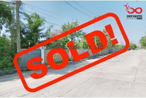 82274, ที่ดิน 110 ตารางวา หมู่บ้านสำเภาทอง ถนนสุวินทวงศ์ ใกล้นิคมอุตสาหกรรมลาดกระบัง