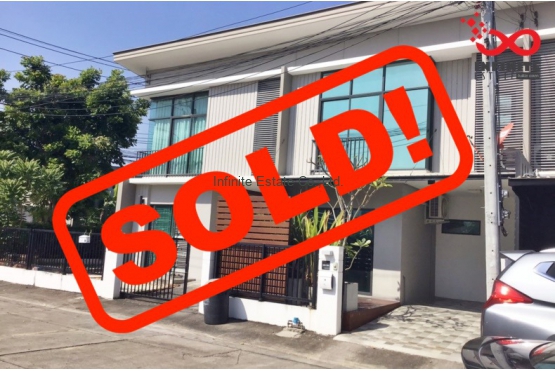 82443, ทาวน์โฮม 2 ชั้น หมู่บ้านพฤกษาวิลล์64 ถนนสายไหม