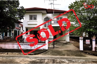 81386, ขายบ้านเดี่ยวหมู่บ้านปัญญาเลค โฮม นิมิตรใหม่ 28 