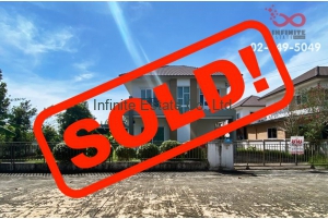 83613, บ้านเดี่ยว 2 ชั้น ดิ เอ็กซ์เทนโซ ใกล้ถนนสังฆสันติสุข ถนนเลียบวารี