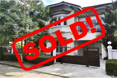 80919, บ้านเดี่ยว ฟลอราวิลล์ ทิวลิป 90.3 ตารางวา ถนนสุวินทวงศ์ หลังริม