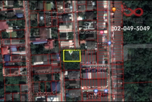 83817, ที่ดินเปล่า 287.3 ตารางวา ถนนประชาราษฎร์ ซอยประชาราษฎร์ 3