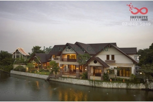 91256, บ้านหรู ติดทะเลสาบ หมู่บ้านวินด์มิลล์ พาร์ค ถนนบางนา-ตราด