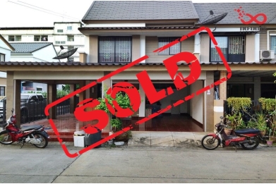 80866, ขายทาวน์เฮ้าส์ หมู่บ้านพฤกษา 52/1 ติดถนนเลียบคลองหนึ่ง  หลังมุม