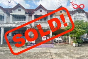 85812, ขายทาวน์เฮ้าส์ 2 ชั้น หมู่บ้านพิบูลย์ ถนนนวมินทร์ ซอยนวมินทร์ 93 ซอยลาดพร้าว 101 ซอยโพธิ์แก้ว 