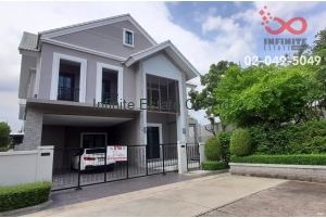 84401, บ้านเดี่ยว 2 ชั้น หมู่บ้าน มิลตัน เรสซิเดนซ์ รามอินทรา ถนนรามอินทรา มีนบุรี หลังริม