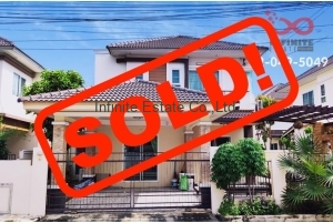 86158, บ้านเดี่ยว 2 ชั้น หมู่บ้าน เค ซี เนเชอรัลวิลล์ ร่มเกล้า (การ์เด้นโซน)  ซอยร่มเกล้า11