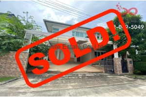 84665, ขายบ้านเดี่ยว 2 ชั้น หมู่บ้านบางกอก บูเลอวาร์ด รามอินทรา ถนนรัชดา-รามอินทรา หลังริม