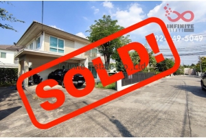 85169, ขายบ้านเดี่ยว 2 ชั้น พฤกษ์ลดา บางใหญ่ ตำบลบางแม่นาง หลังมุม