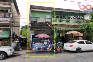 85313, ขายที่ดินพร้อมอาคารพาณิชย์ 3 ชั้น ซอยเทศบาล 3 ถนนเพชรเกษม