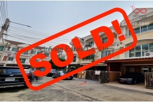 86305, ทาวน์โฮม 3 ชั้น  ซื่อตรง แกรนด์ โฮม เกษตร-รัชโยธิน ใกล้ BTS สถานีเสนานิคม