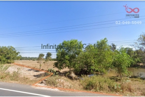 89752, ที่ดินศรีสะเกษติดถนนใหญ่ ถนนทางหลวงหมายเลข 4053  อำเภอน้ำคำ