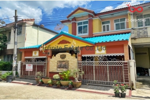 85858, ขายทาวน์เฮ้าส์ 2 ชั้น หมู่บ้านภัทรินทร์ 1 ถนนคู้บอน แขวงบางชัน 47 ตารางวา