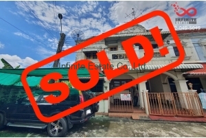 86063, ขายทาวน์เฮ้าส์ 2 ชั้น 25 ตารางวา หมู่บ้านรุ่งเรืองธานี ถนนสุขาประชาสรรค์ 3 หลังริม