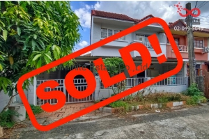 86133, ขายทาวน์เฮ้าส์ 2 ชั้น หลังริม หมู่บ้านแสงธรรม ถนนสุขาภิบาล 5 