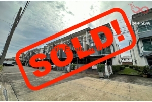 86513, ทาวน์โฮม 3 ชั้น ทาวน์พลัส เอ็กซ์ ประชาชื่น หลังริม