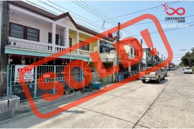 89142, ขายทาวน์เฮ้าส์ 2 ชั้น หมู่บ้านชาวฟ้า ลำลูกกาคลอง 2 ซอยลำลูกกา 11 ซอยย่อย 6