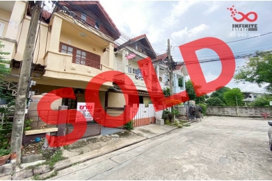 91431, ขายทาวน์เฮ้าส์ 2 ชั้น หมู่บ้านเลิศอุบล รามอินทรา 65 เนื้อที่ 16 ตารางวา ถนนรามอินทรา