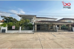 87200, ขายบ้านเดี่ยว 2 ชั้น 100 ตารางวา มณีรินทร์ เลค & ลากูน ถนนติวานนท์ ซอยบ้านกลาง2/5 หลังมุม