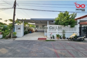 87339, ขายบ้านเดี่ยวชั้นเดียว เนื้อที่ 50 ตารางวา ถนนรามอินทรา-คู้บอน 27