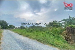 87850, ขายที่ดินเปล่า 500 ตารางวา ซอยเต็มรักพัฒนา9  ถนนเลียบคลองบางไผ่