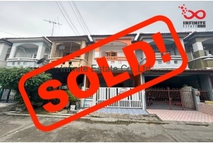 87876, ขายทาวน์เฮ้าส์ 2 ชั้น หมู่บ้านเลิศอุบล ถนนลำลูกกา