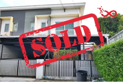 81259, ทาวน์โฮม2ชั้น เดอะ คอนเนค ดอนเมือง-สรงประภา ซอยวัดเวฬุวนาราม 9 หลังริม