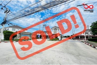 88258, ขายทาวน์เฮ้าส์ 2 ชั้น บ้านพฤกษา71  หลังมุม ซอยวัดไพร่ฟ้า ถนนทางหลวง 345