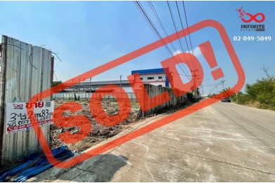 88576, ขายที่ดิน 3ไร่ 2งาน 83ตารางวา ถนนเศรษฐกิจ อำเภอกระทุ่มแบน สมุทรสาคร