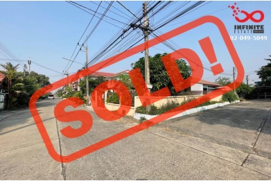 88550, ขายบ้านเดี่ยว ชั้นเดี่ยวหมู่บ้านร่มเย็น คลอง2 ถนนลำลูกกา ซอยลำลูกกา11 หลังมุม