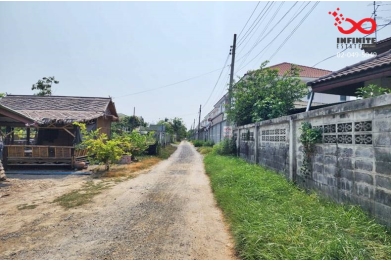 89122, ขายที่ดินเปล่าถมแล้ว 400 ตารางวา ถนนวัดลาดปลาดุก บางใหญ่ 