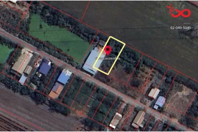 89336, ขายที่ดินเปล่าติดถนน 150 ตารางวา อำเภอบางเลน นครปฐม