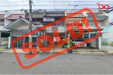 89705, ขายทาวน์เฮ้าส์ 2 ชั้น 26 ตารางวา หมู่บ้านคลองจั่นวิลล่า2 ซอยนวมินทร์149 แยก 1 ถนนนวมินทร์