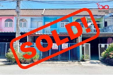 89702, ขายทาวน์เฮาส์ 2 ชั้น 16 ตารางวา หมู่บ้านปทุมทอง ถนนปทุมสัมพันธ์