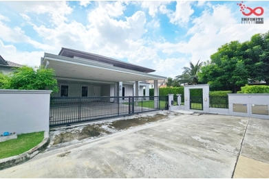 90180, ขายบ้านเดี่ยวหลังใหญ่ 132 ตาราวา ติดถนนเลียบคลองประปา เศรษฐสิริ แจ้งวัฒนะ-ประชาชื่น 2 