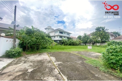 90123, ขายที่ดินเปล่า 142 ตารางวา หมู่บ้านวิสุทธาวิลล์ ถนนรามอินทรา ซอยรามอินทรา 103/1