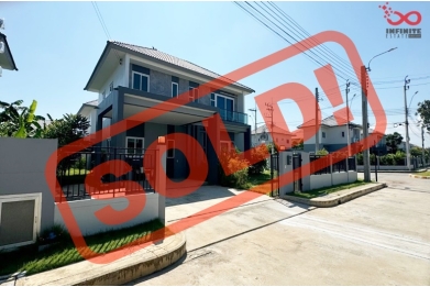 89903, ขายบ้านเดี่ยวหลังมุม 2 ชั้น หมู่บ้านราชพฤกษ์ ลาดกระบัง 115.5 ตารางวา ถนนหลวงแพ่ง