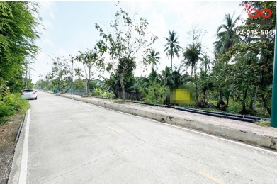 89984, ขายที่ดิน 4 ไร่ 3 งาน 23 ตารางวา ติดคลองดำเนินสะดวก บ้านแพ้ว สมุทรสาคร  