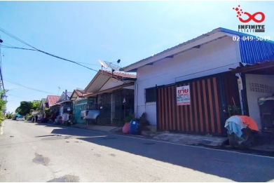 90355, ขายทาวน์เฮ้าส์ 1 ชั้น เนื้อที่ 20.5 ตารางวา หมู่บ้านชลเทพ ถนนเทพารักษ์