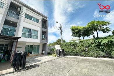 91436, ขายทาวน์โฮม 3ชั้น ลุมพินี ทาวน์ วิลล์ ศรีนครินทร์ – แบริ่ง  ซอยศรีด่าน 18 หลังริม ใกล้รถไฟฟ้า BTS แบริ่ง