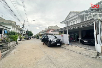 90548, ทาวน์โฮมหลังมุม หมู่บ้านพฤกษา 13 รังสิต คลอง3 ต่อเติมครบ ราคาไม่แพง