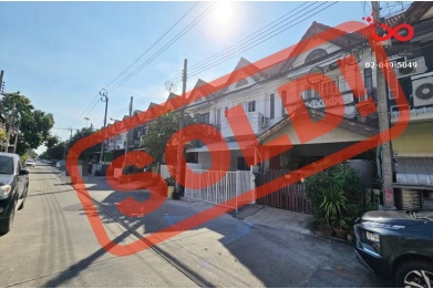 90492, ขายทาวน์โฮม 2 ชั้น 17.50 ตารางวา หมู่บ้านมณชญา 2 ซอยสายไหม 49 ถนนสายไหม 